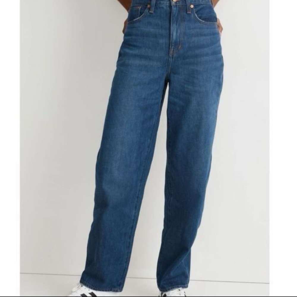 Madewell Baggy Straight Jeans